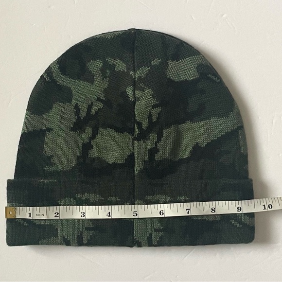 UGG Camo Knit Beanie in Green and Black - Picture 10 of 13